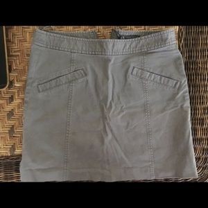 Armani exchange grey skirt
